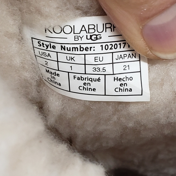 Koolaburra by UGG Victoria Bows - Tall boots Cinder Size 2 - Picture 12 of 12